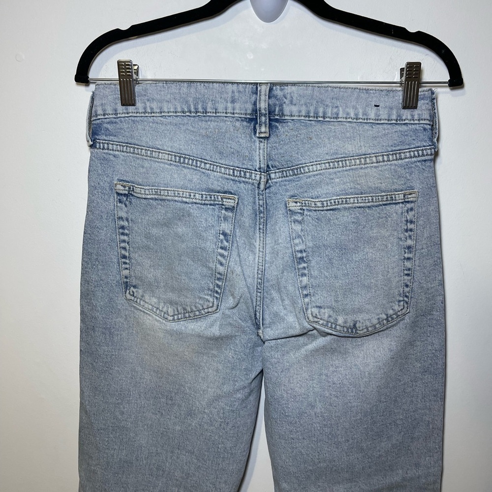 GAP women’s light wash 90’s loose straight leg denim jeans in us 6 - Picture 8 of 11